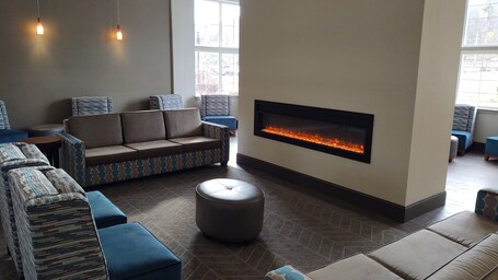 Sala de estar en el lobby