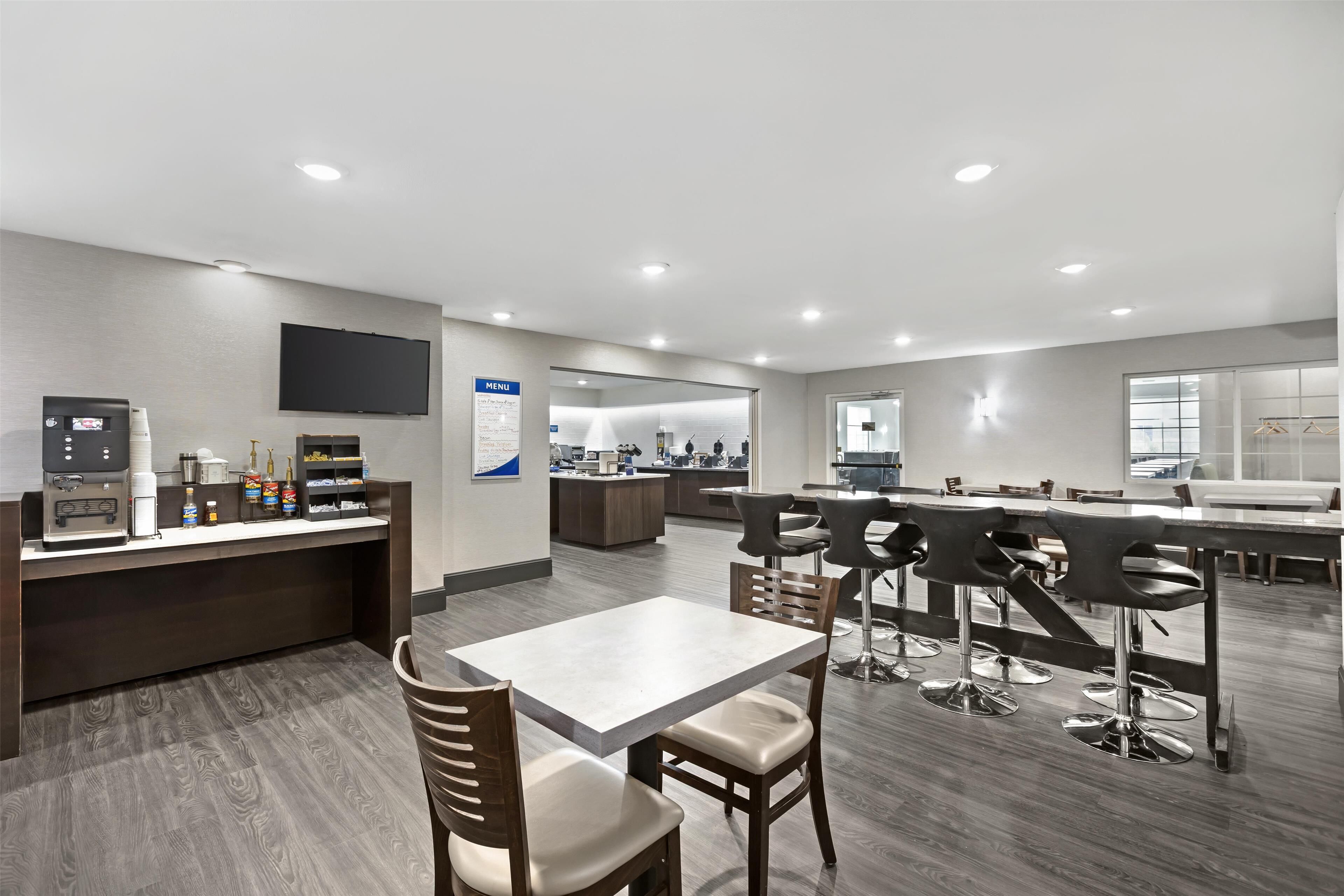 Gratis morgenmadsbuffet hver dag