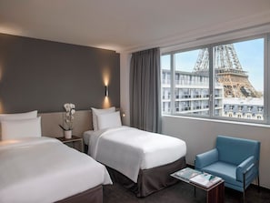 Superior Room, 2 Twin Beds (High Floor, Eiffel Tower View) | View from room