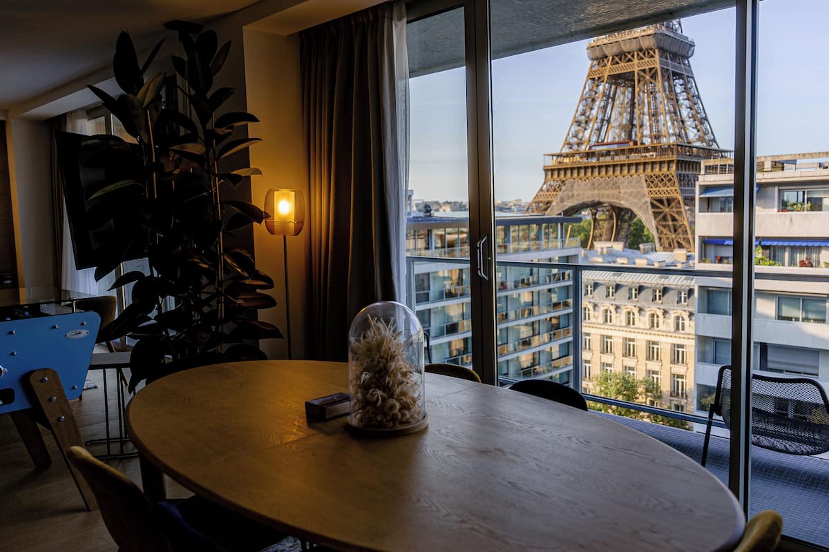 Luxury Penthouse, 1 King Bed with Sofa bed | View from room