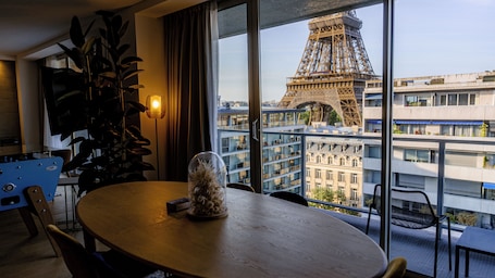 Luxury Penthouse, 1 King Bed with Sofa bed | View from room
