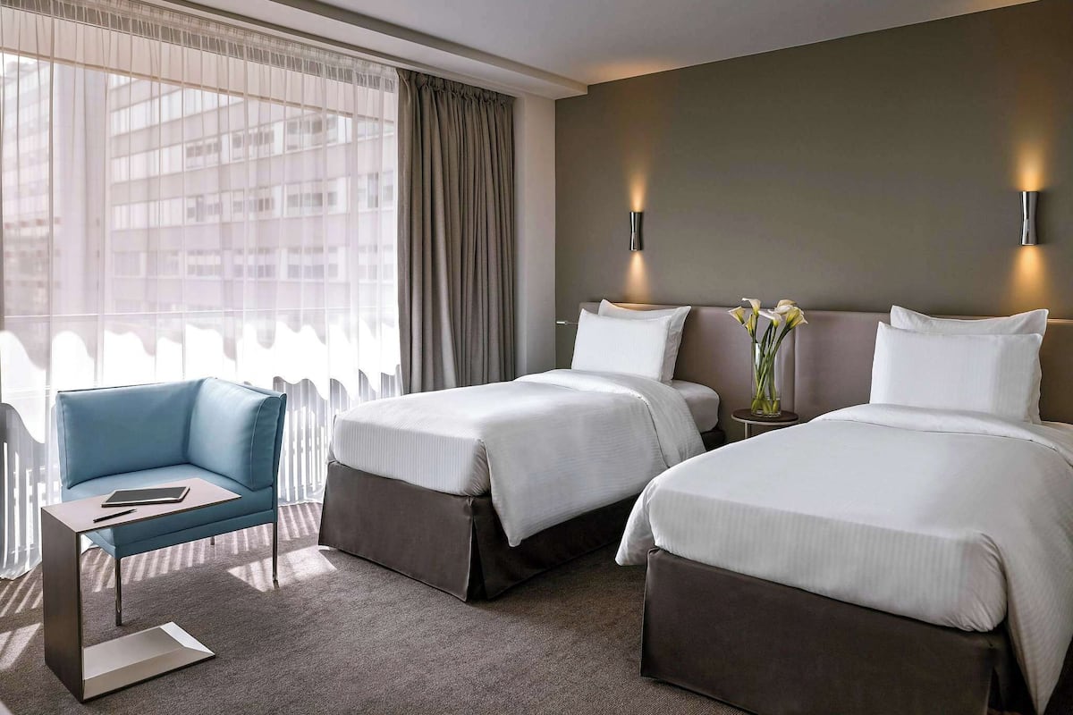 Classic Room, 2 Single Beds, Garden View | Premium bedding, in-room safe, desk, soundproofing