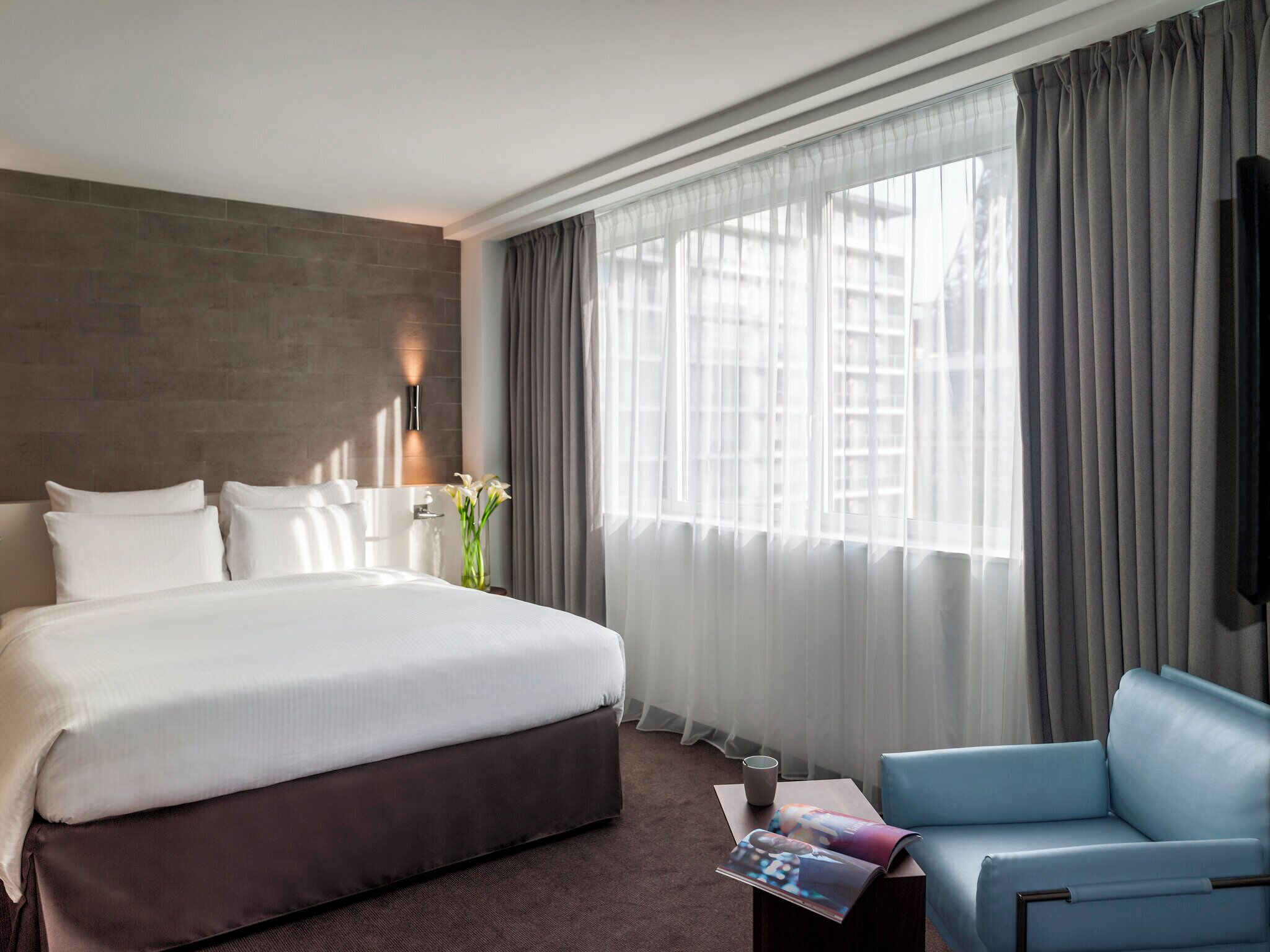 Premium bedding, in-room safe, desk, soundproofing