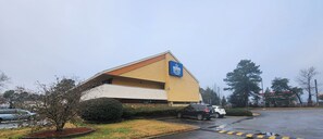 Voorkant van accommodatie