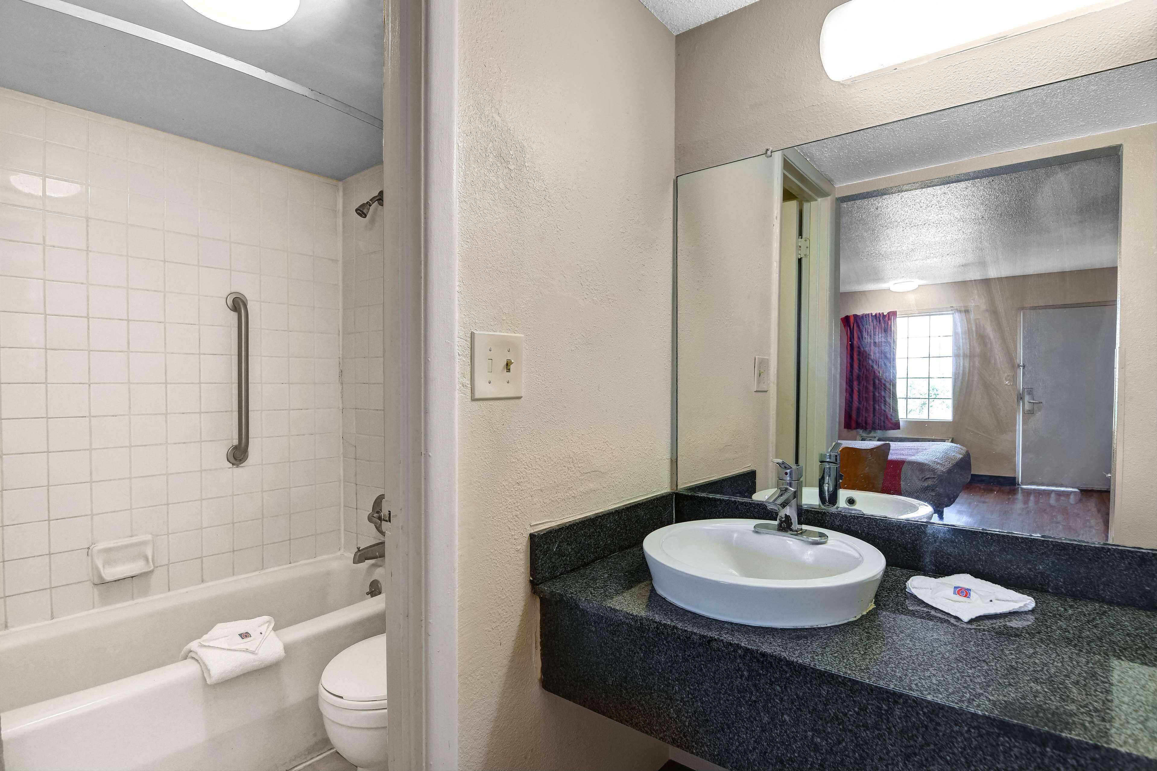 Combined shower/tub, hair dryer (on request), towels