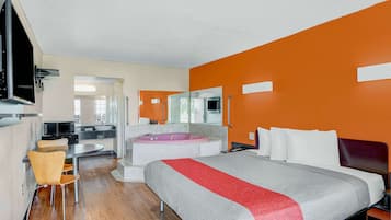 Een strijkplank/strijkijzer, gratis wifi, beddengoed