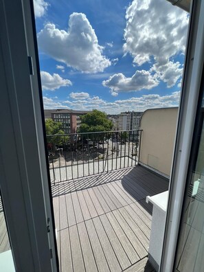 Habitación individual panorámica | Terraza o patio