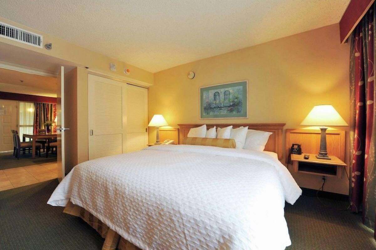 1 habitación y ropa de cama de alta calidad