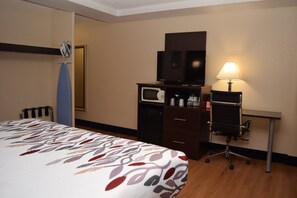 Bộ đồ giường cao cấp, nệm có lớp đệm bông, bàn 