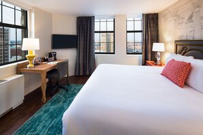 Egyptian cotton sheets, premium bedding, pillowtop beds, in-room safe - Hotel Indigo Baltimore Downtown by IHG (Baltimore)