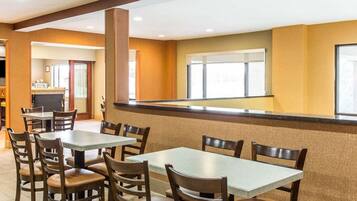 Free buffet breakfast