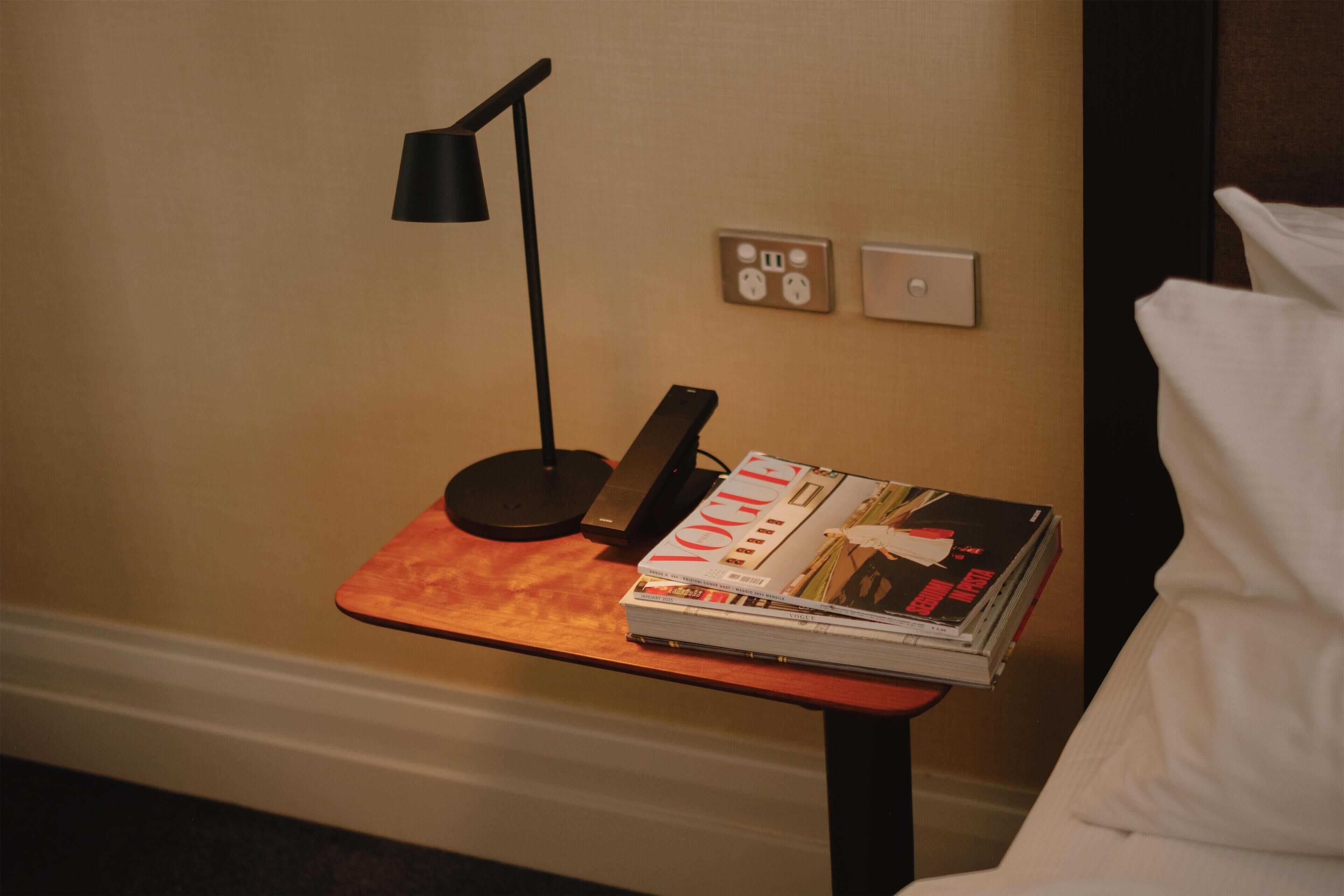 Hypo-allergenic bedding, pillowtop beds, minibar, in-room safe