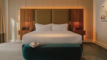 Premier-Suite | Allergikerbettwaren, Pillowtop-Betten, Minibar, Zimmersafe