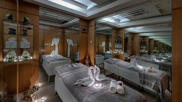 Body treatments, body wraps, body scrubs, facials
