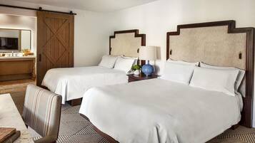 Ropa de cama de alta calidad, minibar, caja fuerte