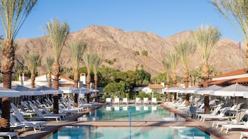 15 outdoor pools, cabanas (surcharge), pool umbrellas