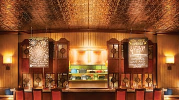 5 bars/lounges, poolside bar