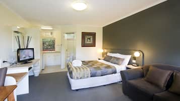 Minibar, desk, iron/ironing board, cribs/infant beds