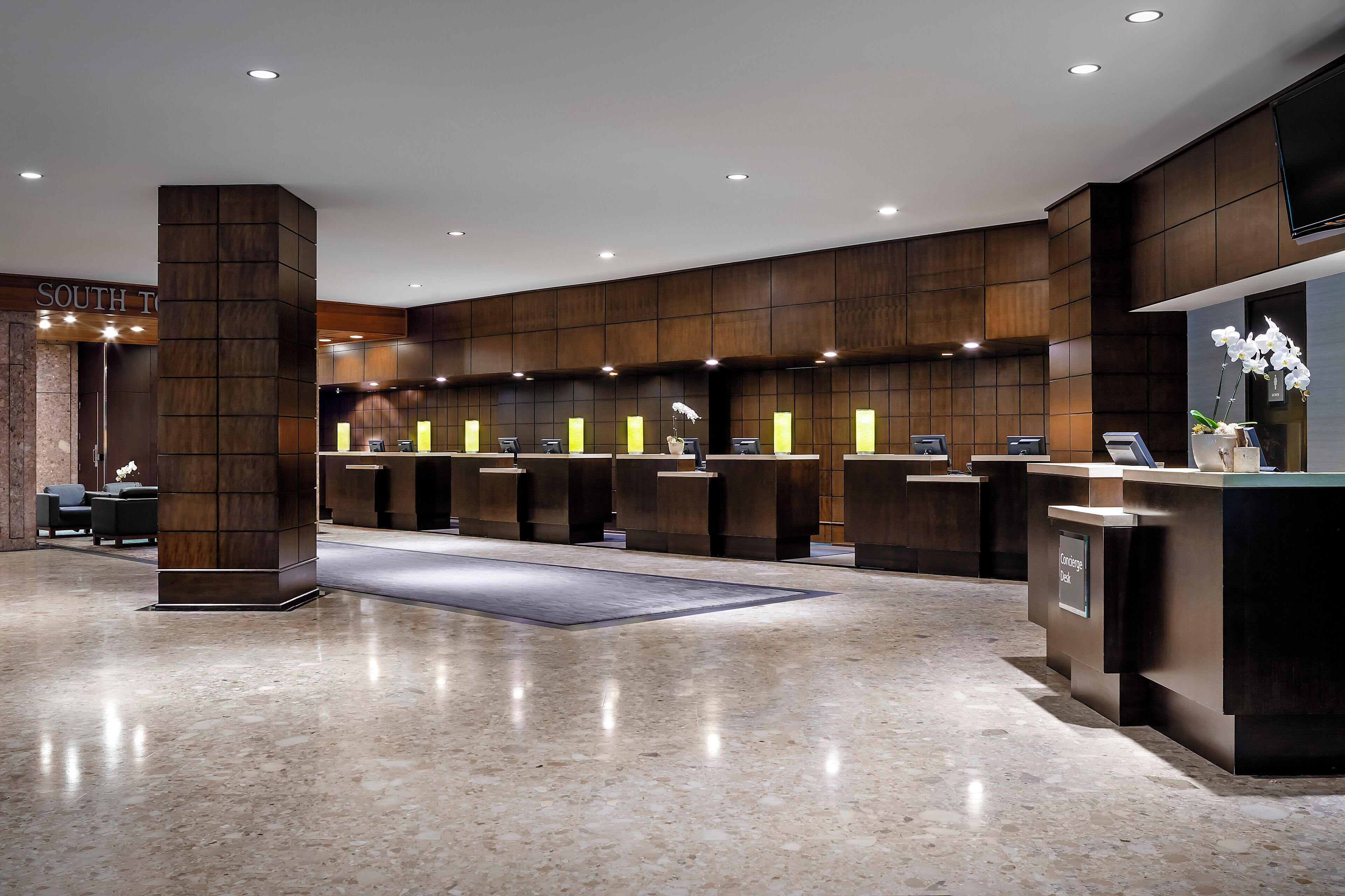 check-in/check-out kiosk