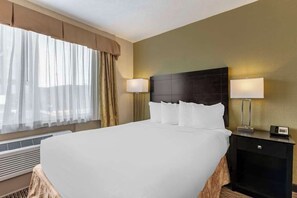 Premium bedding, pillow-top beds, individually furnished, desk