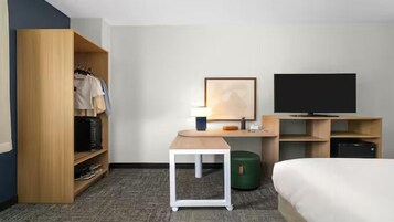 Ropa de cama de alta calidad, escritorio y cortinas blackout 