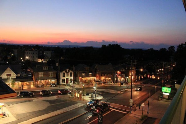 Front of property – evening/night