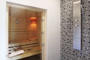 Sauna, massages