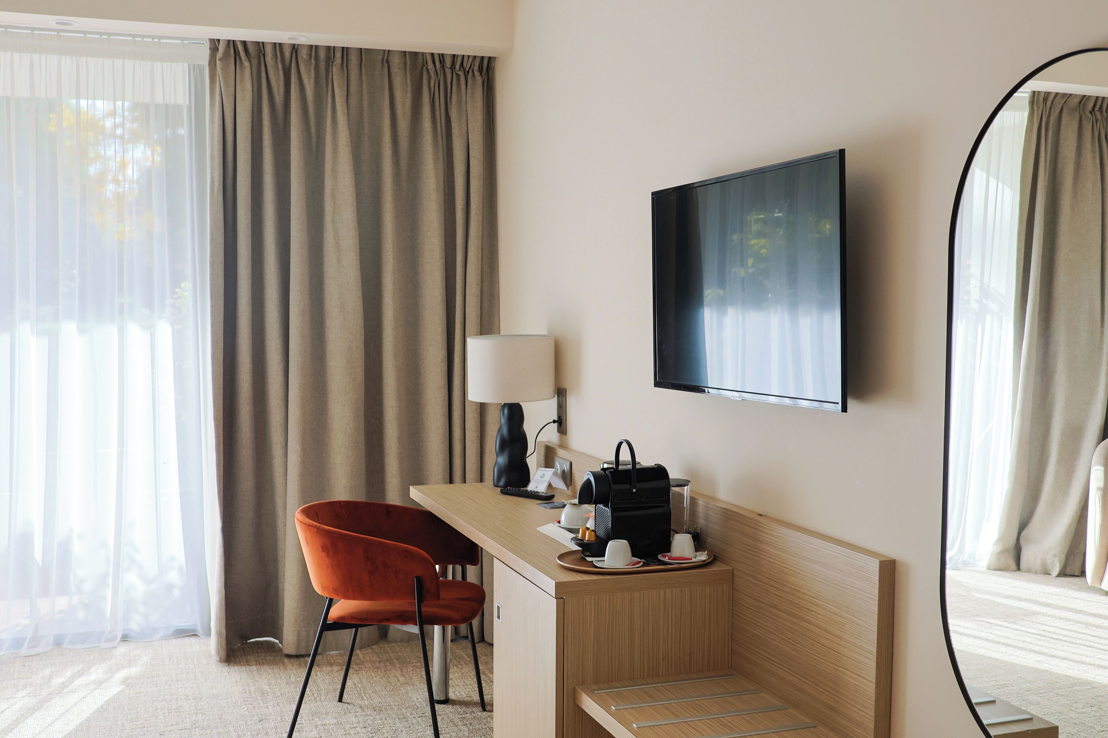 superior room, 1 queen bed, non smoking, garden view | premium bedding, pillow-top beds, minibar, in-room safe