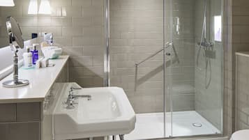 Free toiletries, hair dryer, towels, soap