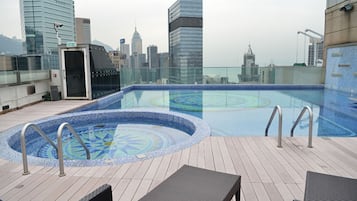 Rooftop pool