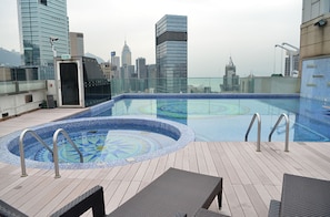 Rooftop pool