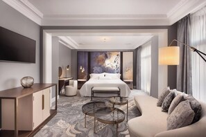 Royal Suite | Hochwertige Bettwaren, Pillowtop-Betten, Minibar, Zimmersafe