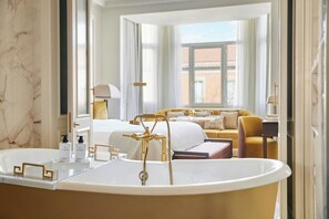 Suite, 1 Bedroom, Non Smoking | 1 bedroom, premium bedding, pillowtop beds, minibar