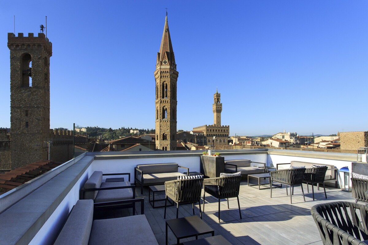 Terrasse sur le toit