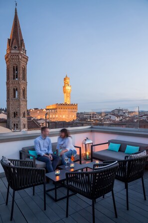 Terrasse sur le toit