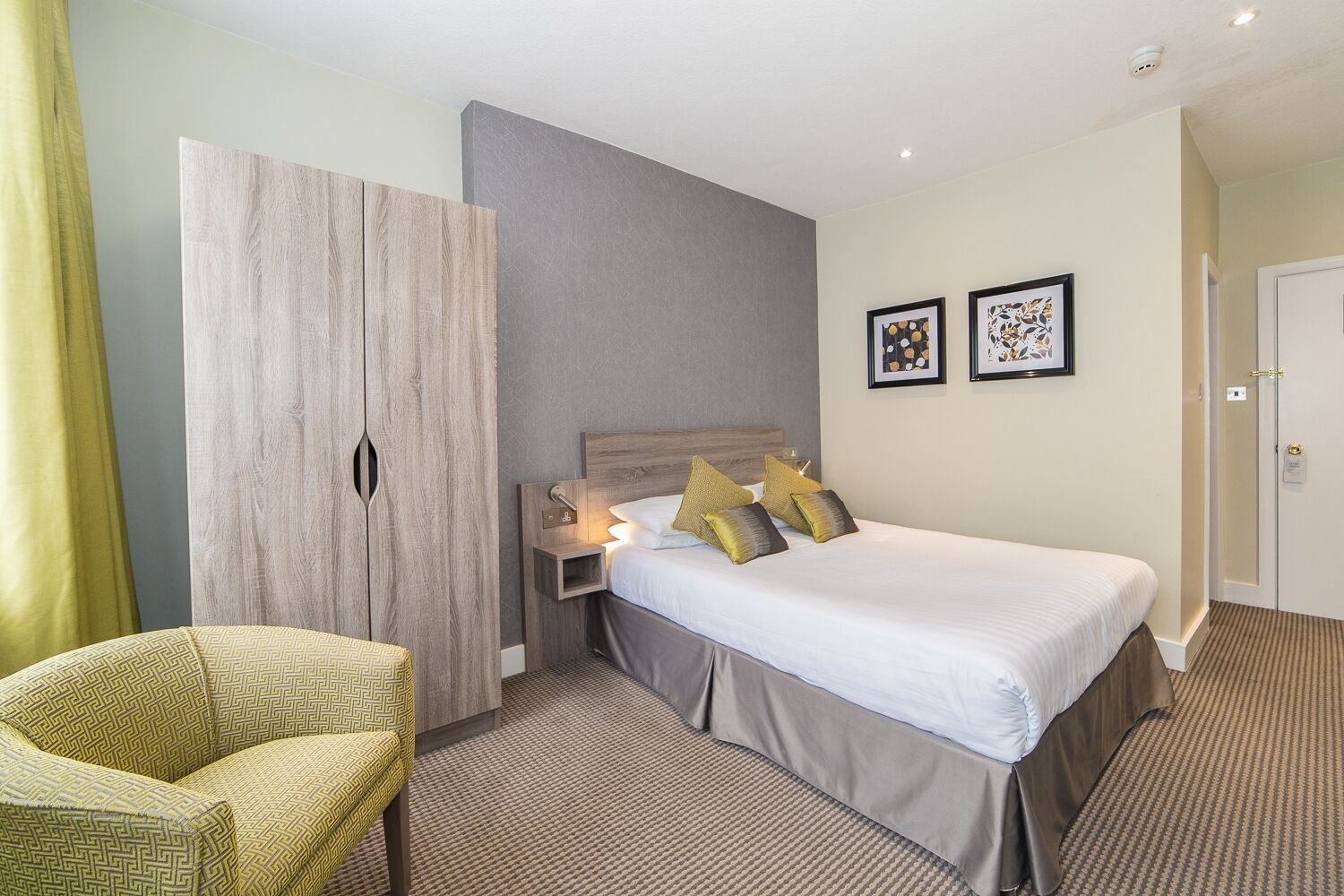 In-room safe, desk, blackout curtains, iron/ironing board (on request)