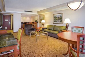 Premium bedding, in-room safe, desk, blackout curtains