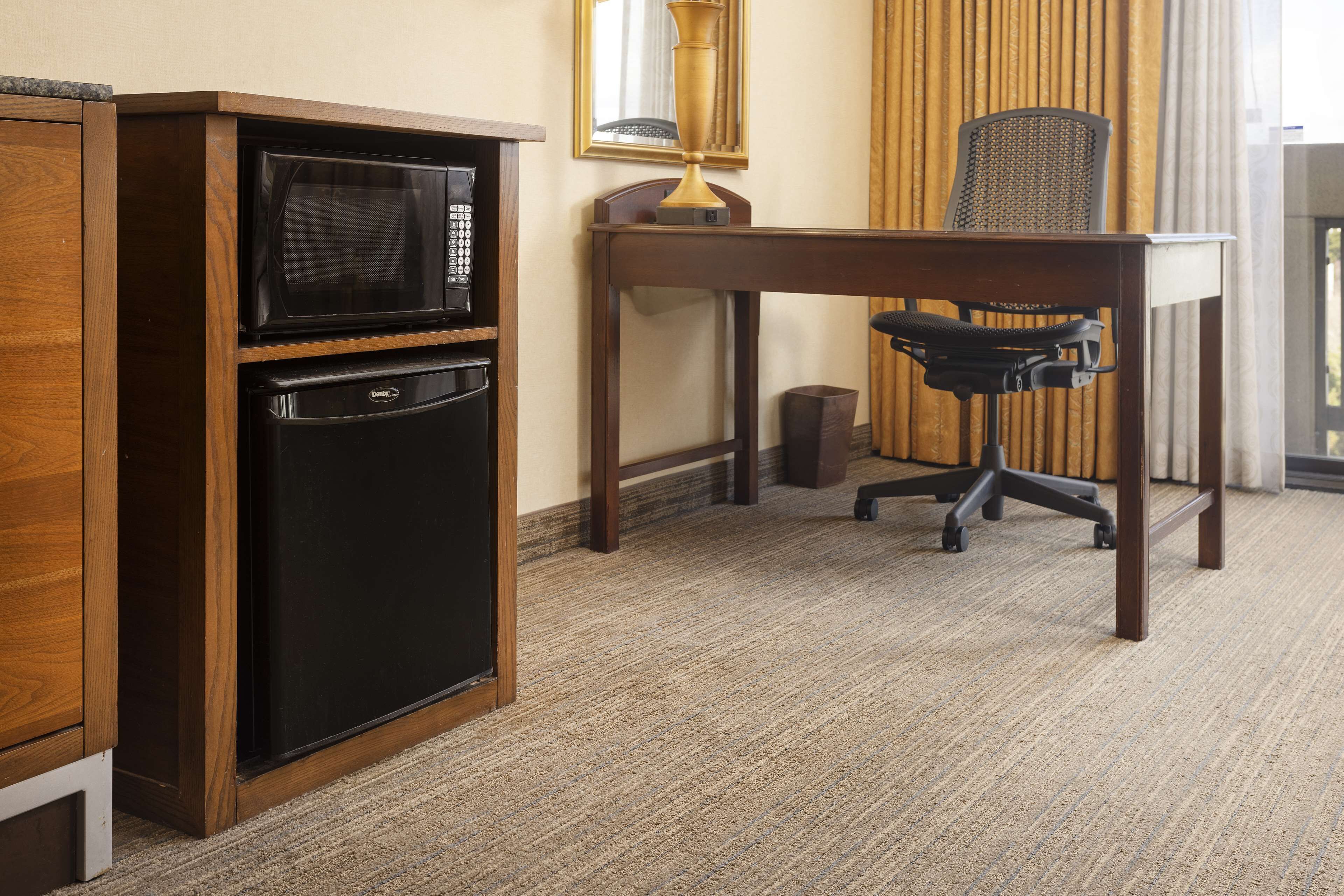 premium bedding, in-room safe, desk, blackout curtains