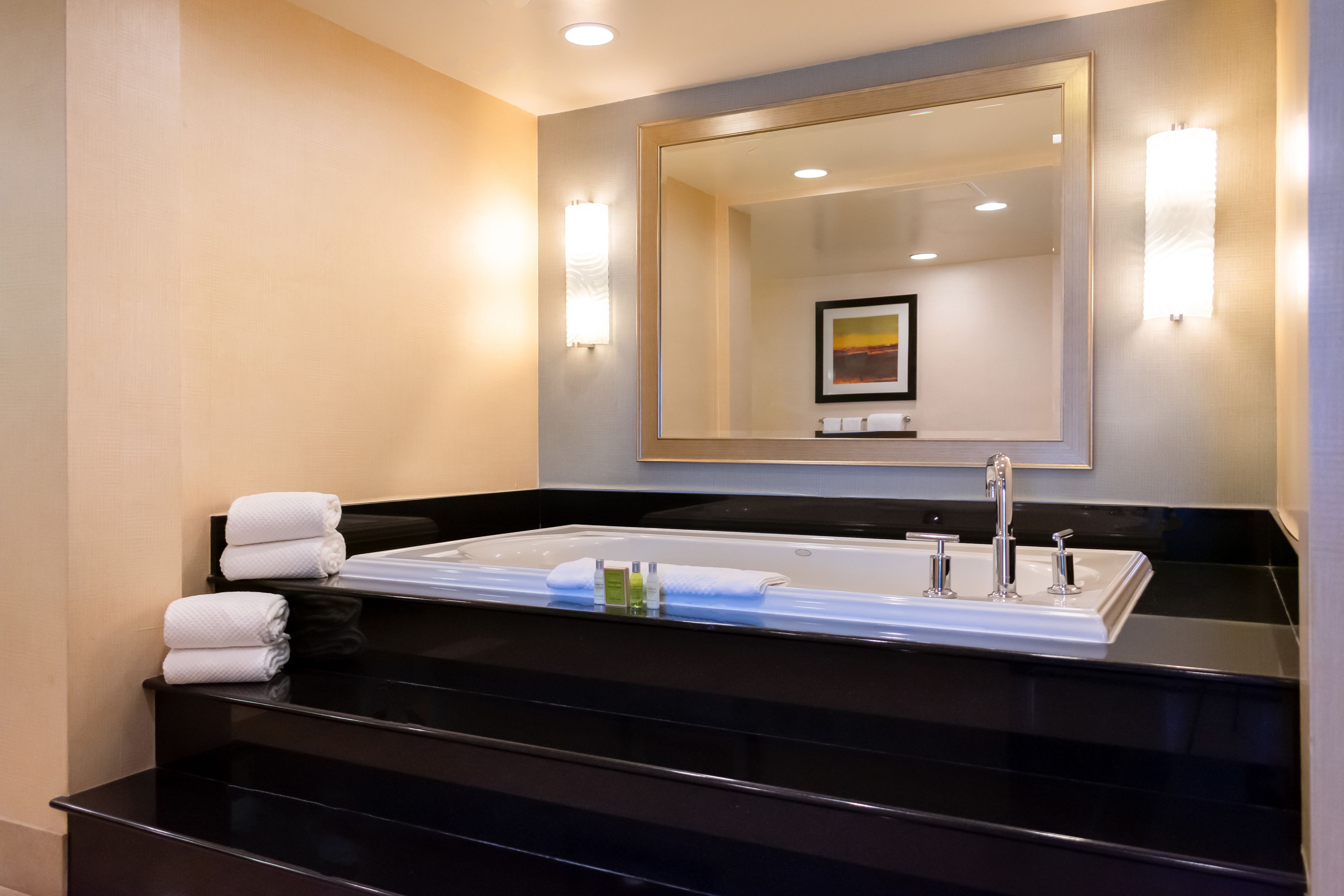 grand suite, 1 king bed, balcony | premium bedding, in-room safe, desk, blackout curtains