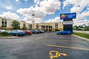 Limited parking, car charging station