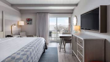 In-room safe, desk, iron/ironing board, free cribs/infant beds