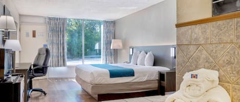 Wifi gratis y ropa de cama