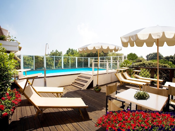 Piscine sur le toit
