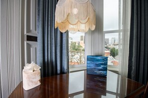Room, 1 King Bed, Fireplace, City View | Street view - The Horton Grand, Downtown/Gaslamp Quarter (San Diego)
