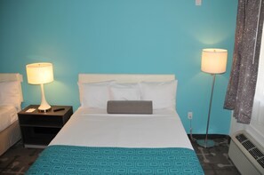 Room, 2 Double Beds, Non Smoking (1st Floor) | 1 bedroom, desk, blackout drapes, soundproofing