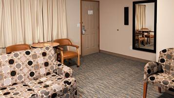 Suite | Living area | 32-inch TV with cable channels