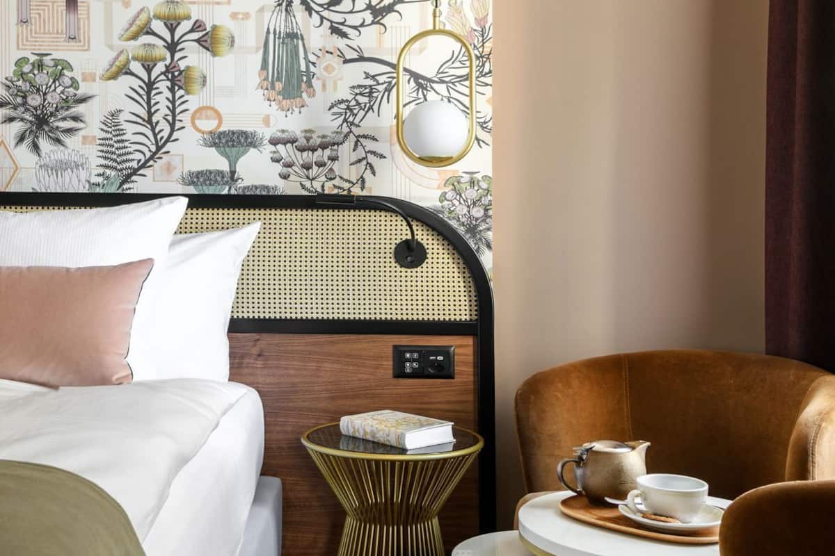 Premium bedding, down duvets, Select Comfort beds, minibar