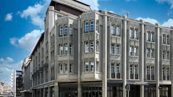 Overnatningsstedets facade
