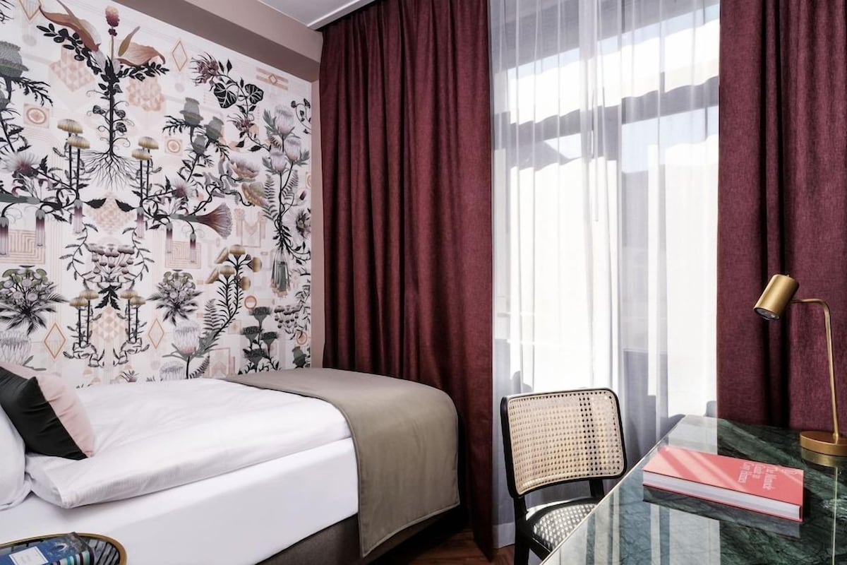 Premium bedding, down duvets, Select Comfort beds, minibar