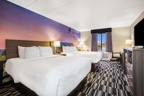 Ropa de cama de alta calidad y escritorio